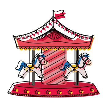 circus carousel icon image
