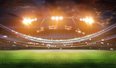 american football stadium 3D.