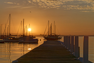 Obraz premium Williamstown sunrise