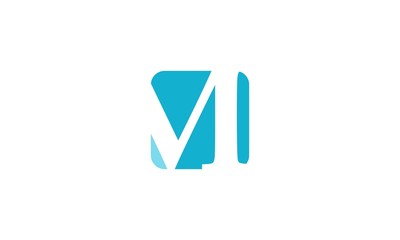 Letter M logo design template with square shape style, Company and business design with square Creative corporate identity template