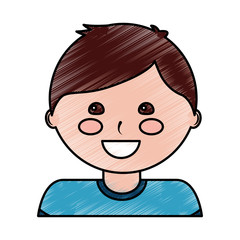 happy boy kid child icon image vector illustration design 