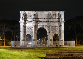 Triumphal Arch of Constantine in Rome