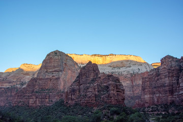 Sunrise in Zion National Park