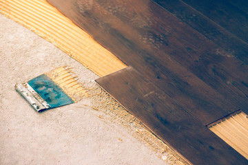 parquet installation with glue