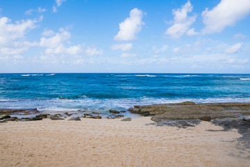 Fototapeta na wymiar Turtle Bay Pacific Ocean Beach