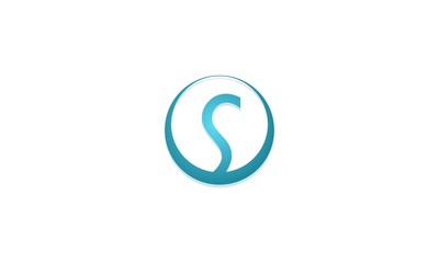Letter S Circle Modern Business Abstract Creative Logo, S letter logo icon vector, S circle logo vector