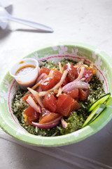 Raw Fish Poke Bowl
