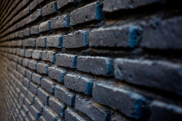 Brick wall pattern.