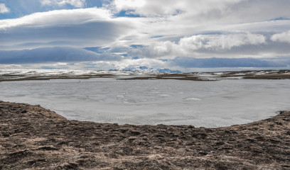 Iceland Frozen Landscape