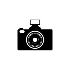 camera with flash icon. Elements of camera icon for concept and web apps. Illustration  icon for website design and development, app development. Premium icon