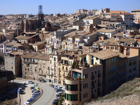 Cardona, pueblo de la provincia de Barcelona, en la comarca del Bages (Cataluña,España)