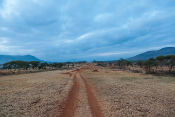 Landscape in Kenya
