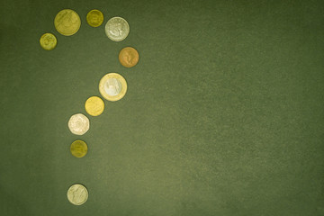 Question mark on a gray background.