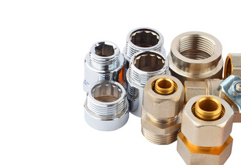 Set of plumbing fitting