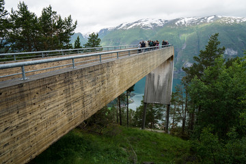 View of stegastein viewpoint