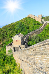 Fototapeta na wymiar Great Wall of China at the jinshanling section