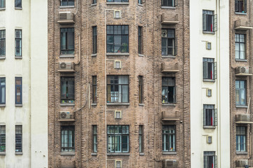 the windows of the old house group