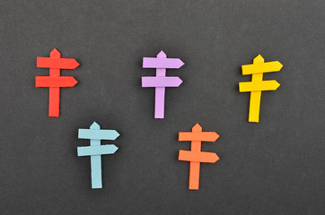 Obraz premium Vintage wooden signboard