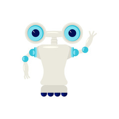 Cartoon Cute chat bot