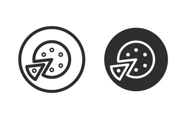 Cake vector icon.