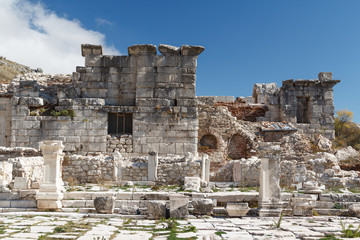 Ruins of the ancient city Sagalassos, Turkey