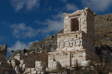 Ruins of the ancient city Sagalassos, Turkey