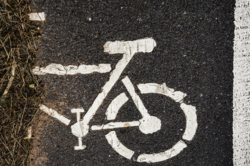 Abandoned bicycle route