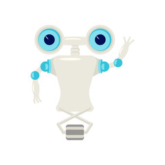 Cartoon Cute chat bot