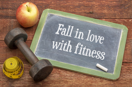 fall in love with fitness