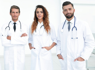 Portrait of a group of hospital colleagues