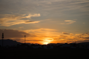 Atardecer Naranja 