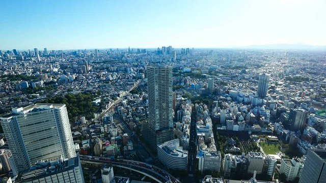 東京風景　タイムラプス