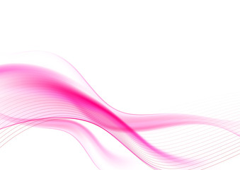 Curve and blend light pink abstract background 001