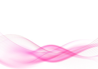 Curve and blend light pink abstract background 002