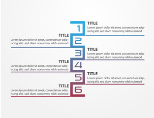 square infographic vector