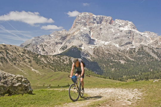 Mountainbiketour in Südtirol