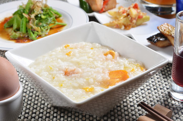 Taiwan traditional food - Sweet potato gruel