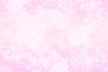 Abstract blurred pink tone lights background