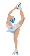 Figure skating symbol © Bartosz Ostrowski