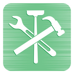 Plumbing work symbol icon