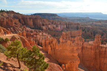 Wonderful Hodes Formations In Bryce Canyon. Geology. Travel.Nature. June 25, 2017. Bryce Canyon. Utah. Arizona. EEUU. USA.