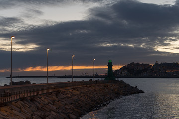 Obraz premium Pier lighthouse