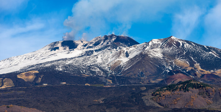 Silvestri Craters - Etna Volcano - Sicily Italy