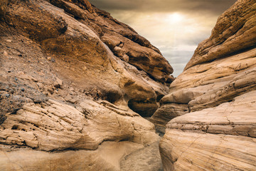 Obraz premium coucher de soleil dans le canyon