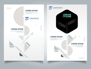 Brochure layout design template, Annual report, Leaflet, Advertising, poster, Magazine, Business for background