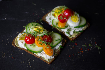 Gesundes Abendbrot