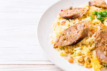 Fried Rice with Notrhern Thai Spicy Sausage