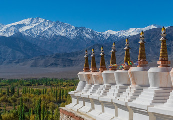 LEH, JAMMU & KASHMIR - INDIA - along the Indus Valley, right at the border with Pakistan and China, between monasteries, rivers, lakes, and blue skies