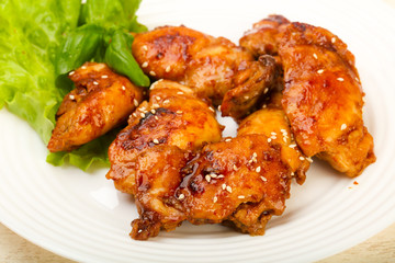 Teriyaki thighs