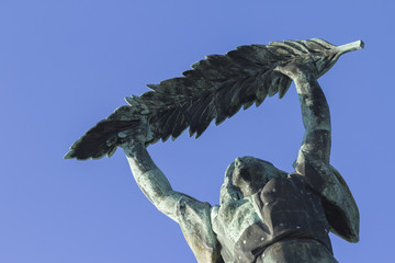 Liberty Statue in Budapest